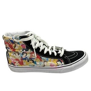 Vans‎ SK8-Hi Women’s Disney Multi Princess Print Rare High top size 10